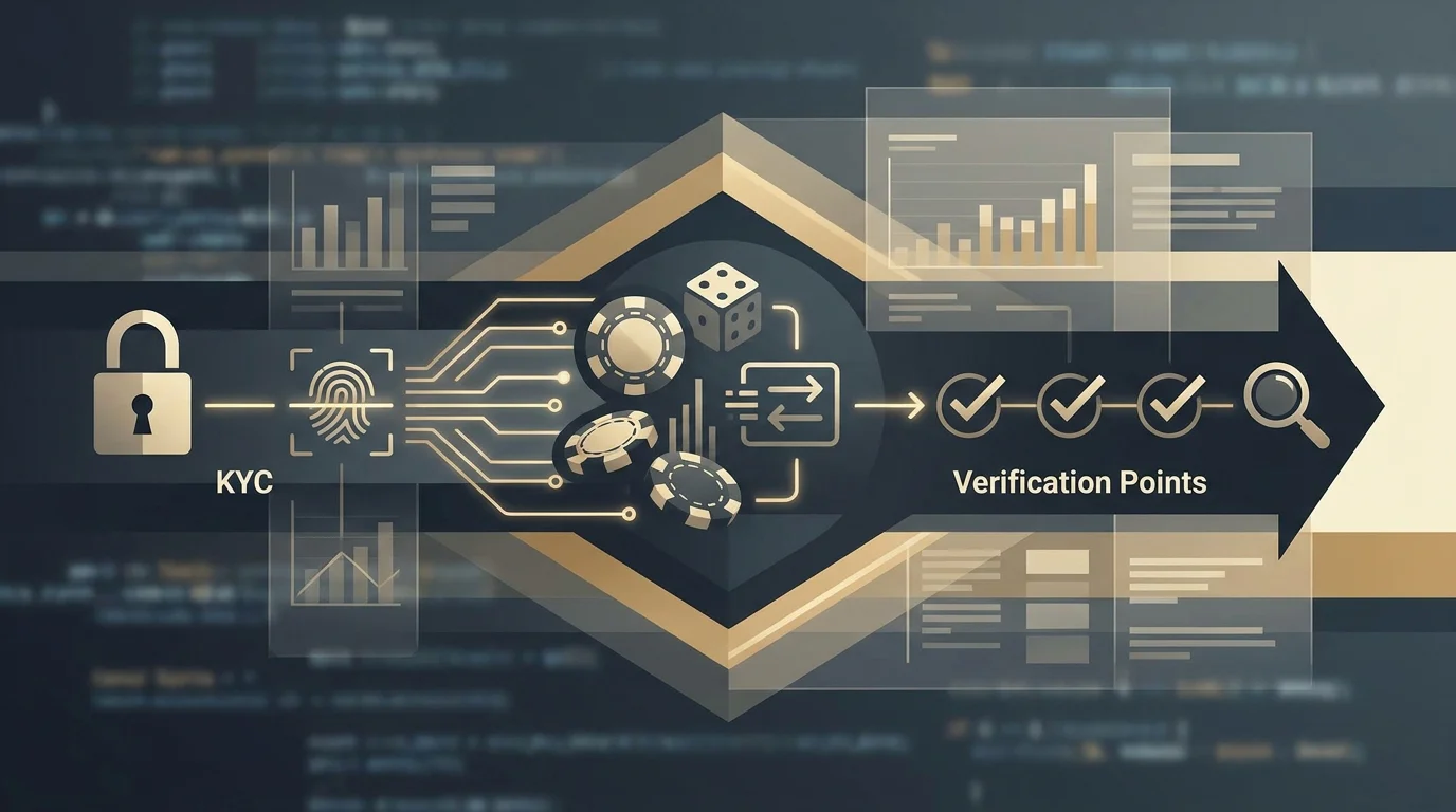 Ilustração editorial sobre Levantamentos CHEXX: processo, KYC e pontos a verificar